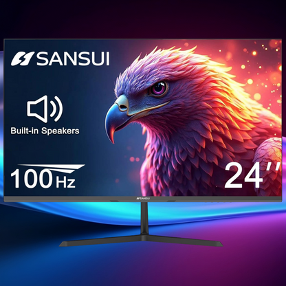 SANSUI 24 inch FHD(1920x1080) 100Hz IPS Monitor