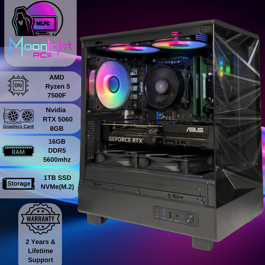 Lunate RN - Ryzen 5 7500F / RTX 5060 8GB
