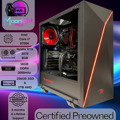 Realign P67 - RTX 2070 / Intel i7 9700K