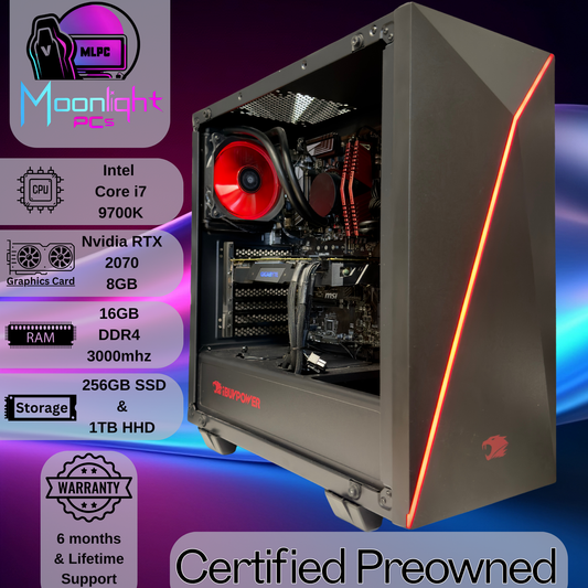 Realign P67 - RTX 2070 / Intel i7 9700K