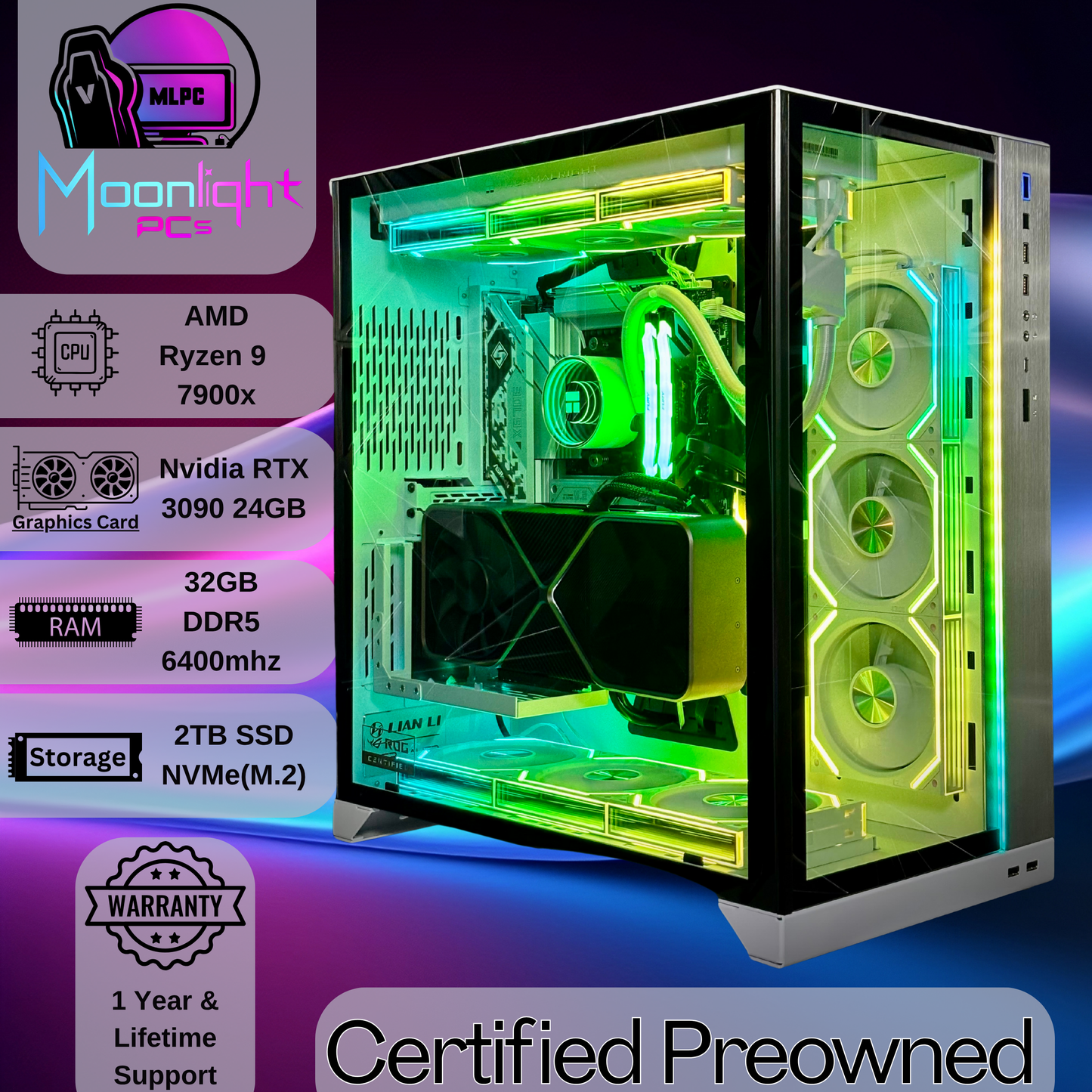 Realign P47 - RTX 3090 / Ryzen 9 7900x